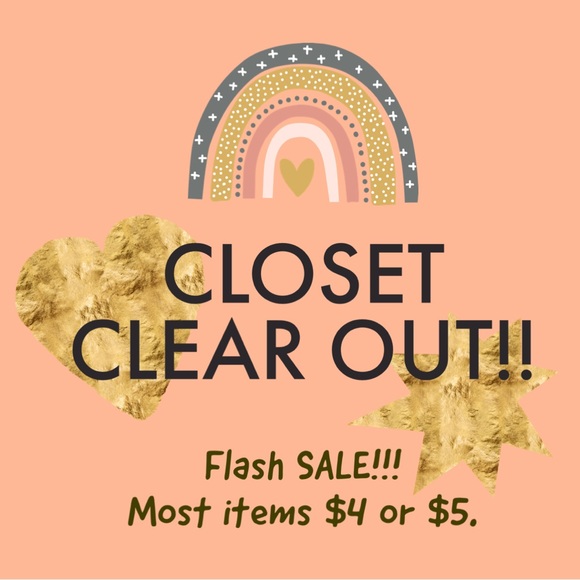 FLASH SALE!!!! Most things in closet $4 or $5. - Picture 1 of 1